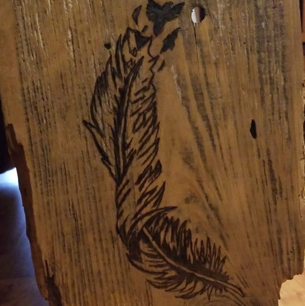 Wood burning - Picture 2 of 3